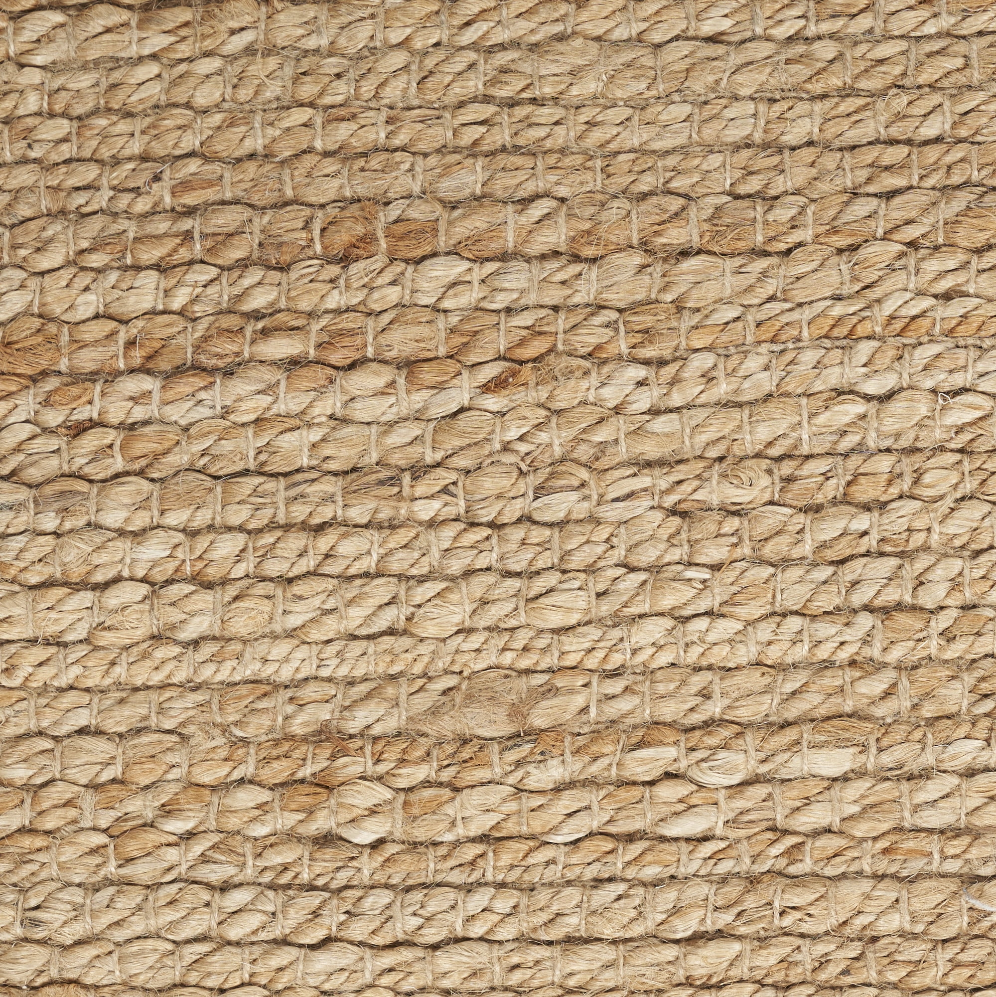 Nourison Natural Jute Solid Natural 5' x 7' Area Rug (5x7)