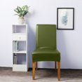 thumbnail image 5 of Rosnek PU Leather Dining Chair Cover Waterproof Wedding Banquet Chair Slipcovers, 5 of 5