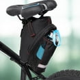 thumbnail image 2 of Zyyini Bike Bag, Trinka Portable Rainproof Bike Saddle Pouch Bicycle Seatpost Nylon Bag Pack, Bike Saddle Bag, 2 of 9