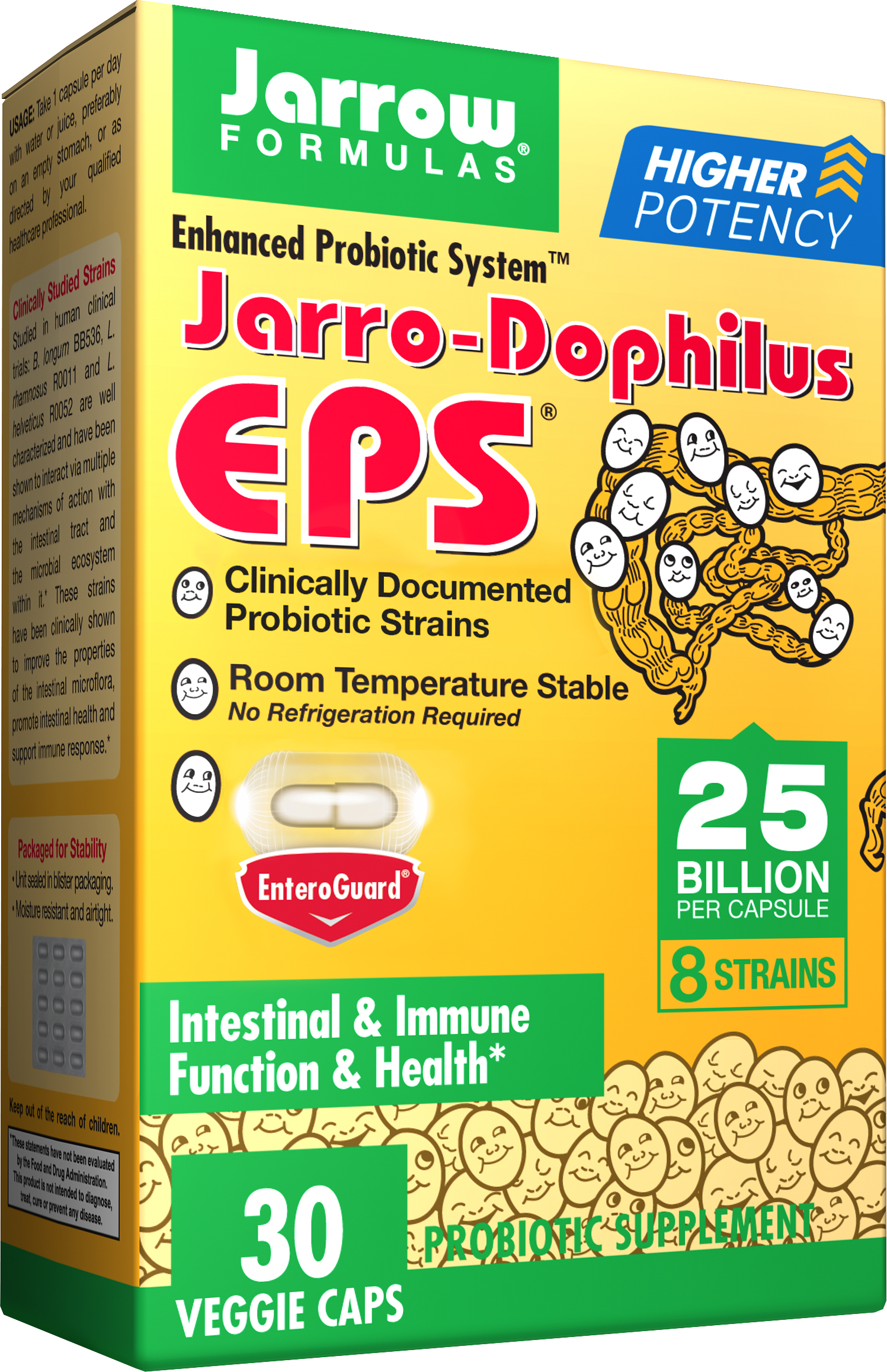 Jarrow Formulas - Jarro-Dophilus EPS Enhanced Probiotic System - 30 ...