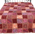 thumbnail image 4 of "Assorted" Patchwork Reversible Pure Cotton Quilt from Jaipur - Pure Cotton, 4 of 4