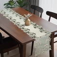 thumbnail image 3 of Table Runner for Dining Table, Ivory Table Linen, 60×120 inches - The Alvina Collection - Spring Home Décor, 3 of 8
