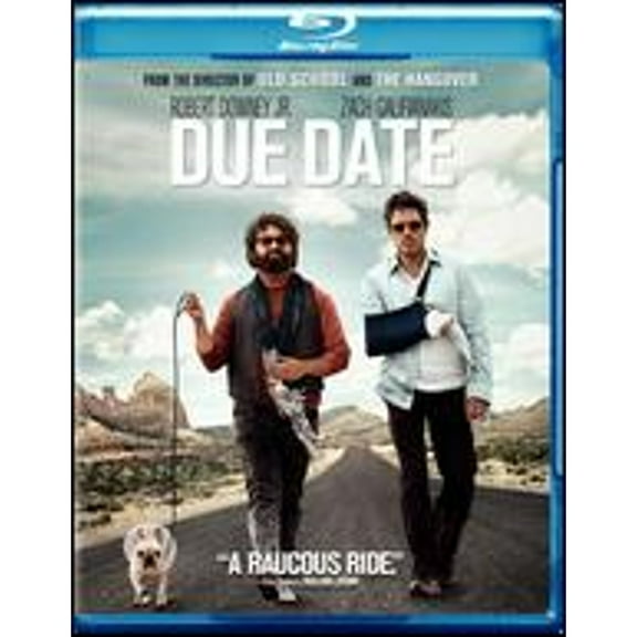 Pre-Owned Due Date [2 Discs] [Blu-ray/DVD] (Blu-Ray 0883929140824) directed by Todd Phillips