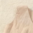 thumbnail image 4 of Toddler Girl Dress Summer Sleeveless Linen Cotton Dress Bow Kids Casual Dresses Clothes, 4 of 14