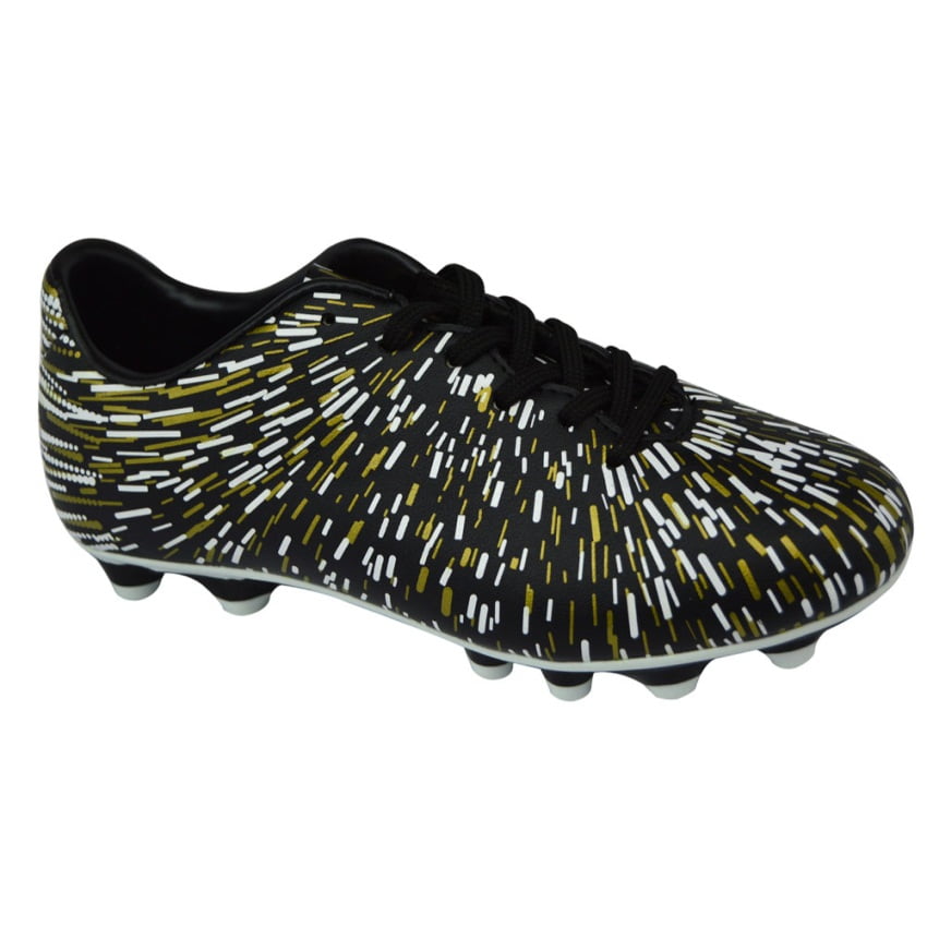 black and gold youth soccer cleats