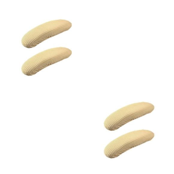 Matsuzay 2 paquetes/lote de fundas para sillas elegantes para sillas de ordenador, sin arrugas y fáciles de color beige beige 2Conjunto