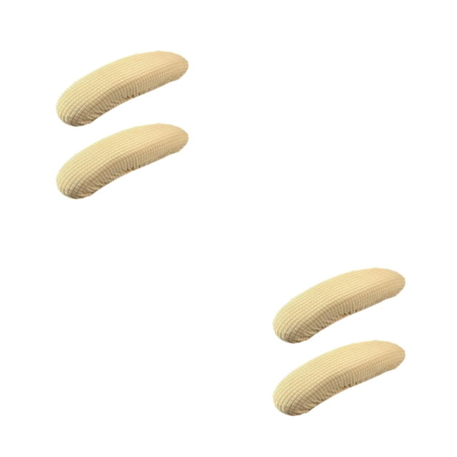 Matsuzay 2 paquetes/lote de fundas para sillas elegantes para sillas de ordenador, sin arrugas y fáciles de color beige beige 2Conjunto