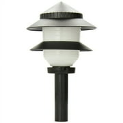 Moonrays 97171 Outdoor Garden Path Plastic Tiered Stake Light