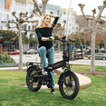 thumbnail image 2 of Jasion EB6 Electric Bike for Adults, 500W Peak Motor Folding Ebike with 48V Built-in Battery, Up to 50 Miles E-Mountain Bike, 20" Fat Tire Foldable E Bicycle, UL 2849, 2 of 9