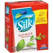 Silk Original 0.5 gal Cartons Soymilk, 2 ct