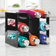 thumbnail image 3 of Organizador de almacenamiento para botellas de agua y vino mDesign, 3 niveles, 3 of 9