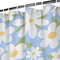 thumbnail image 3 of Waterproof Cute Boho Daisy Shower Curtain 72x72 Inch Boho Style Polyester Unique Shower Curtain for Bathroom Hotel Home Decor with 12 Plastic Hooks, 3 of 5
