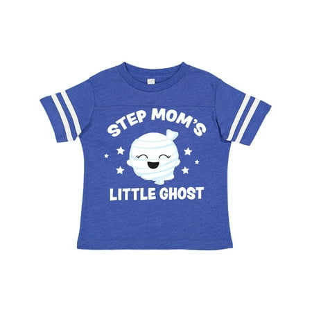 

Inktastic Cute Step Mom s Little Ghost with Stars Gift Toddler Toddler Girl T-Shirt