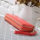 thumbnail image 4 of PTOOTP Carteras portátiles de PU con cremallera larga y monedero de patente (rojo sandía), 4 of 8