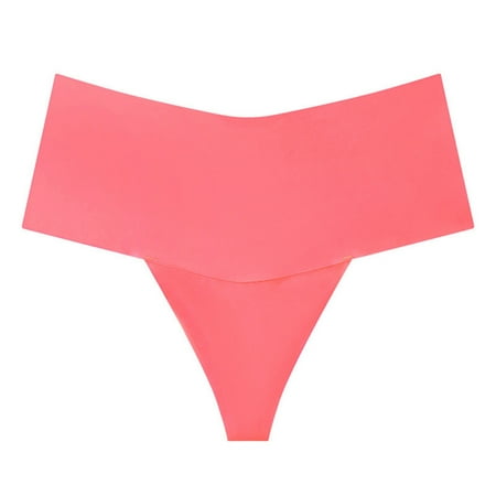 Underwear Tummy Control Panty for Women Pack Cotton Women s Sexy Seamless Breathable Desire High Waist Thong Underwear