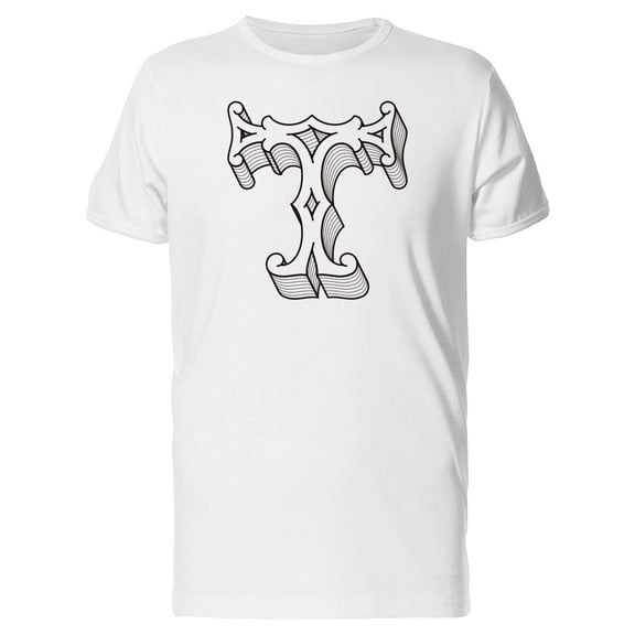 Royal Capital Letter T Tee Men's -Image by Shutterstock