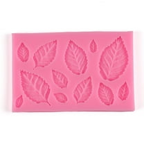 VerPetridure Rose Leaf Cake Mold 50-553 Rose Leaf Cake Mold 50-553Rose Leaves Embellisment Silicone Fondant Mould Cake Decor Sugar Chocolate Mold