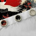 thumbnail image 4 of Castle Fairy Animal Crane Black Out Curtains,Ocena Waves Curtains Pack of 2 (42x63 Each), 4 of 6