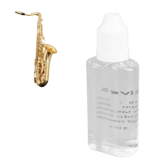 Musical Instrument Key Oil, Less Leakage Corrosion Resistance Multifunctional Valve Lubricating Oil for Saxophone Clarinet