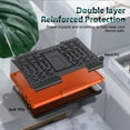 thumbnail image 4 of Pour Étui pour Tablette F I R E HD 10 2021, Étui de Protection Robuste à Double Couche Antichoc Résistant aux Impacts avec Béquille Compatible avec Fire HD 10 Case & 10 Plus 11th Generation Not For IPad 10.1, 4 of 7