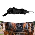 thumbnail image 3 of Durable Horse Rope 15mm Wide Accessory Brass snap for ing Training black, 3 of 7