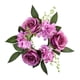 thumbnail image 1 of de de 7,87 pulgadas, coronas, de , para , flores artificiales para boda, de Halloween, decoraciones de Púrpura, 1 of 9