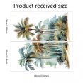 thumbnail image 4 of Adhesivos de pared autoadhesivos de PVC con palmeras tropicales, 60 x 60 cm, 4 of 4