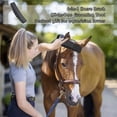 thumbnail image 3 of Cepillo para el cuidado del pelo de caballo, herramienta de masaje para derramamiento de pelo, suministros de peluquero, eliminación de pelo corto, limpieza del sudor, peine para mascotas, 3 of 5