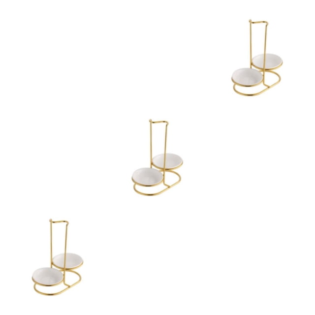 Naiovety Soporte para cuchara con estante para cuencos, organizador de cocina, cubertería Vertical, cuchara para sopa, soportes para Type1 NO1