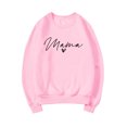thumbnail image 3 of Sudadera con capucha para mamá, sudadera con mensaje de revelación de embarazo, sudadera con texto en inglés "Mama To Be", regalo para mamá, suéteres de manga larga para mujer, sudaderas con capucha g, 3 of 5