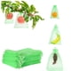 thumbnail image 2 of Scienceny 50 Uds. Bolsa de malla ligera y duradera de tela para frutas con cierre de cordón bolsa de protección de frutas bolsa a prueba de Jardín y Patio blanco 10*12 CM, 2 of 6