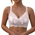 thumbnail image 5 of yievot Women's Push Up Lace Bras Comfort Wireless Bra Supportive Everyday Tshirt Bra, 5 of 7