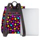 thumbnail image 3 of Balery Colorful Hearts Mochila de Cuero para Mujeres, Gran Capacidad, Bolsa de Viaje Multifuncional, Mochila de Cuero y Bolsa de Hombro para Mujeres, 3 of 4