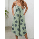thumbnail image 5 of Vestidos Bohemios Tipo Mameluco para Mujer, Ropa Extravagante, Ropa Hippie, Conjunto Elegante de una Pieza. Verde L, 5 of 7