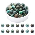 thumbnail image 6 of 48 Pcs Natural Stone Beads 8mm Natural Hematoid Quartz Round Beads Gemstone Loose Beads, 6 of 9