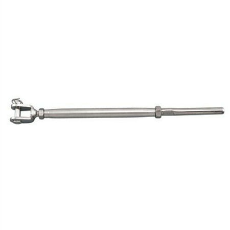 

STAINLESS TURNBUCKLE JAW & SWAGE 3/4 X 1/2 316 SS