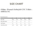 thumbnail image 3 of Gildan Women's Softstyle CVC T-Shirt, 4.6 oz. 60/40 Ring-Spun Cotton/Polyester Bulk Tee, Assorted Short Sleeve Crewneck Plain Tees, Mixed Color Solid T-shirts (Bright Color 6 Pack, M), 3 of 7