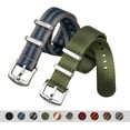 thumbnail image 2 of LAICAIW Nylon Watch Band 20mm 22mm Multicolor Replacement Watch Straps for Men Women, 2 of 7