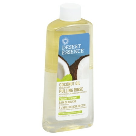 Desert Essence Pulling Rinse with Coconut Sesame and Sunflower Oils - 8 fl
