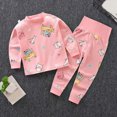 thumbnail image 2 of Gerichy Baby Girls Pajamas Kids Cotton Pajama Sets 2-Piece Long Sleeve Pjs Comfy Girl Sleepwear Home Clothes 3M-5T, 2 of 4