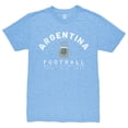 thumbnail image 2 of Men's 1863FC  Light Blue Argentina National Team Three-Time World Champions Tri-Blend T-Shirt, 2 of 3