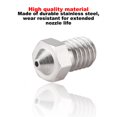 thumbnail image 4 of Printer Accessories, Wide Compatibility Stainless Steel Printer Nozzle, Durable For E3D-V5/V6 3D Printers, 4 of 8