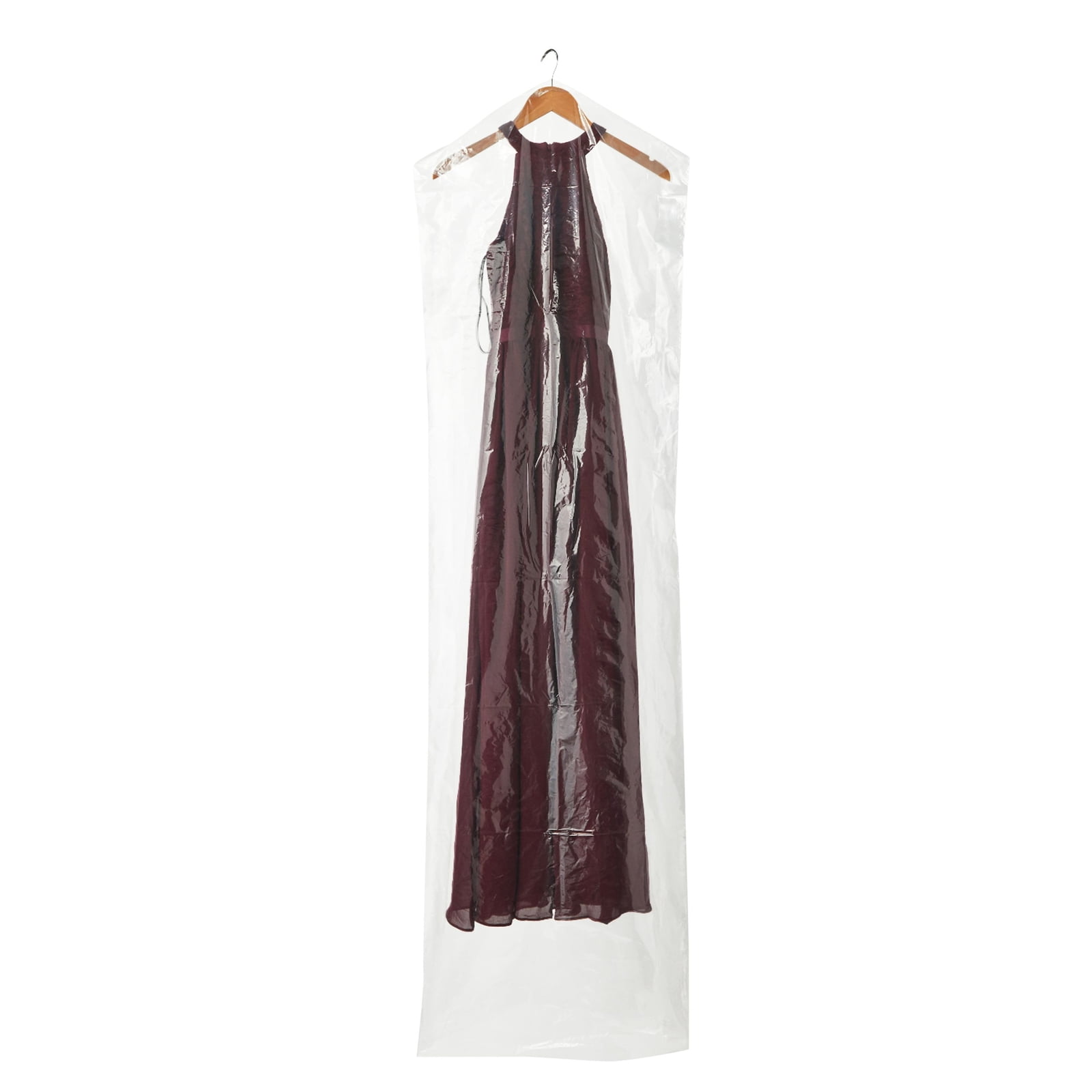 50-Pack Dry Cleaning Plastic Dress Bags 