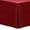 Cherry Red, variant on Ultimate Textile 4 ft. Fitted Polyester Tablecloth - for 24 x 48-Inch Banquet and Folding Rectangular Tables - 42"H, Cafe Khaki
