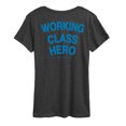 thumbnail image 2 of John Lennon - Working Class Hero - Women's Short Sleeve Graphic T-Shirt, 2 of 4