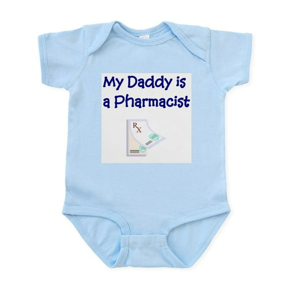 CafePress - My Daddy Is A Pharmacist Infant Bodysuit - Baby Light Bodysuit, Size Newborn - 24 Months