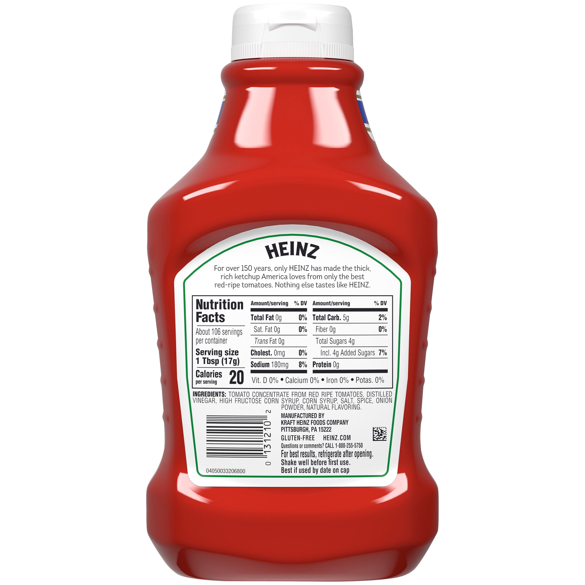Heinz Tomato Ketchup Value Size 64 Oz Bottle