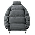 thumbnail image 3 of Men's Autumn And Winter New Thick Warm Corduroy Coat Cotton Padded Jacket, 3 of 3