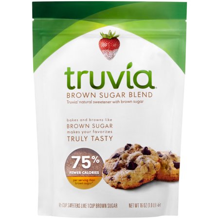 sugar truvia blend brown lb bag walmart