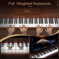 Glarry GDP205 88 Key Standard Full Size Weighted Keyboards Digital
